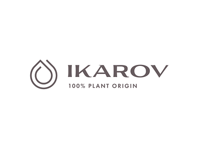 Ikarov Logo branding company cosmetics graphic design identity design logo logosedign oblik oblik studio rebranding redesign