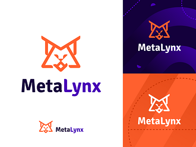 MetaLynx Logo branding graphic design identity design logo logo design branding logo mark logodesign lynx metal metalynx oblik oblik studio vector