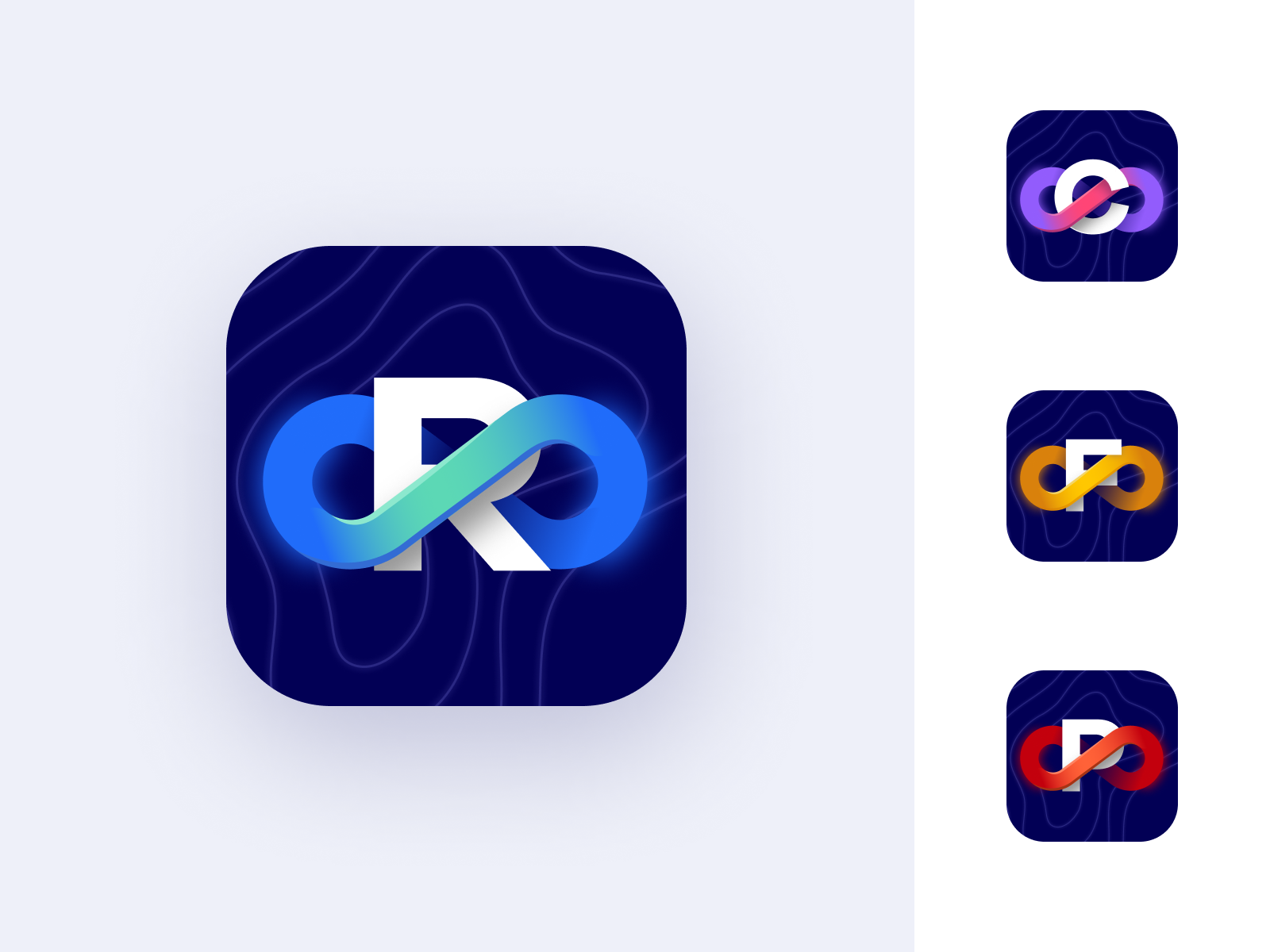 Audiomodern App Store Icons / Concept 02 by Rumyana Sokolova for Oblik ...