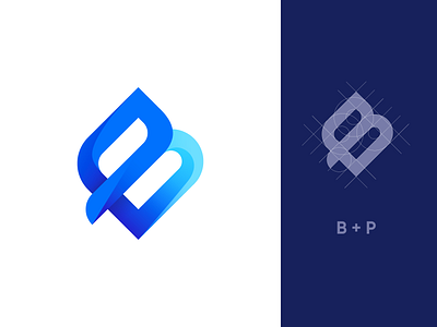 Beta Peak Symbol branding development agency gradients graphic design identity illustrator logo logodesign logotype oblik oblik studio shapes symbol vector