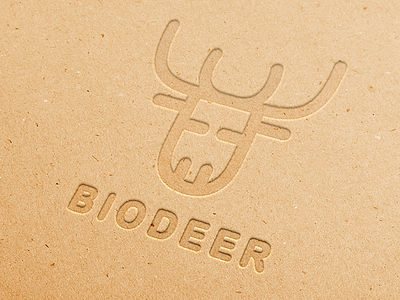 Bio Deer Logo bio deer graphic design logo logo design project