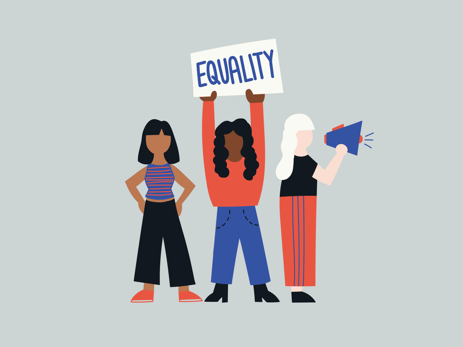 equality by Justine Gaetano on Dribbble