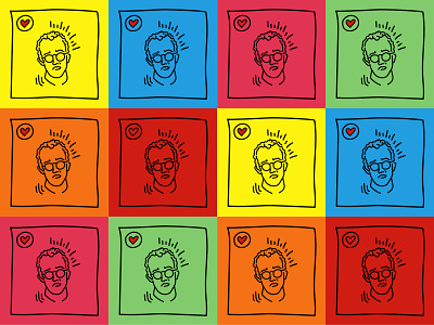 Keith Haring Collage illustration keith haring nycpride pride 2019 stonewall vector