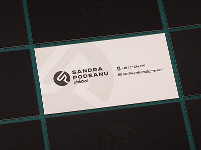 Architect Branding architect brand businesscard card logo