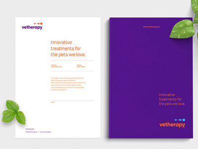 Vetherapy Identity biotech branding corporatebranding logo design pet startup