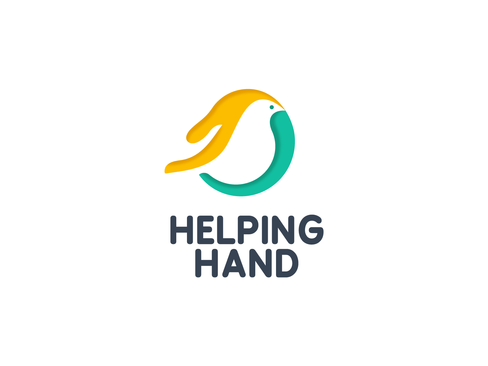 helping hand logo design