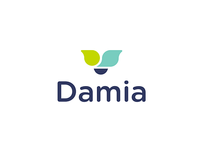 DAMYA Logo concept branding graphic design logo logo design logo identity vector
