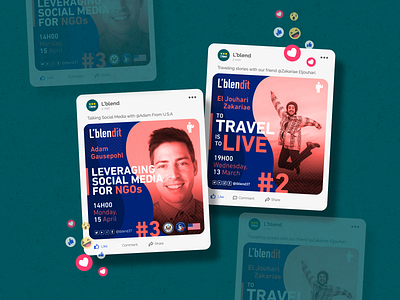 L'blendit, Social Media Poster Designs