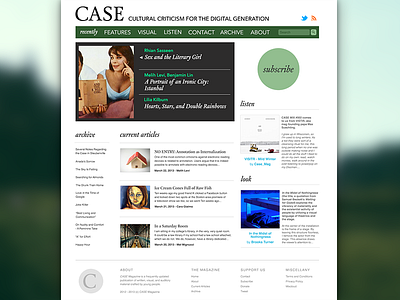 CASE Magazine Website