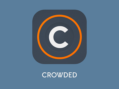 Crowded Logo angelhack app icon bars boston crowded ibeacon logo pos