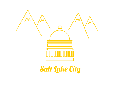 Day 1 - Salt Lake City Illustration