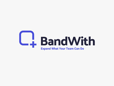 BandWith Alt. Logo Design brand branding creative design identity logo mark minimal modern