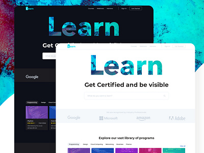 E Learning Web Platform