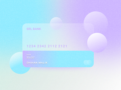 Visa Card Design branding card clean ui design glassmorphism glossy minimal typography ui user interface vector visa