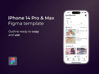 [Figma] iPhone 14 Pro & Max frames