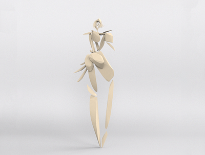 Jenny - VR sculpture series 3d art 3d modelling 3d models 3d sculpture contemporary dance dance design logo poster artwork vr