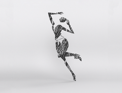 Falling - VR sculpture series 2020 3d 3d art 3d artist 3d modelling 3d models 3d sculpture ballet fashion vr