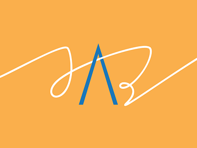 Oasze Agency | Logo design blue brand brand identity branding concept creative design event graphic design identity illustrator logo logotype minimal orange script sketch typeface typography vector