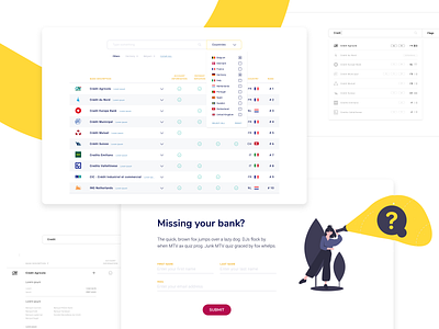 Ponto | Bank reach app creative dailyui design figma graphic design illustration illustrator interface landing page search sketch ui ui design uiux ux web web design website yellow