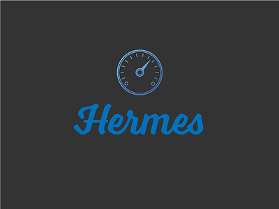 Hermes Rideshare Brand branding car carpool hermes logo rideshare spedometer