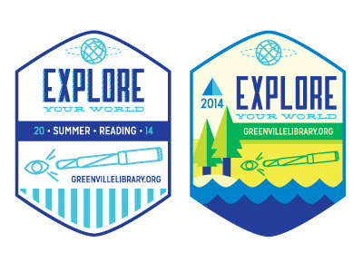 Explore Badges explore library reading summer