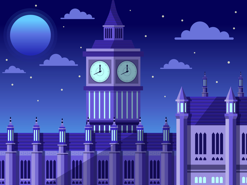 Big Ben By Adam Boujouf On Dribbble