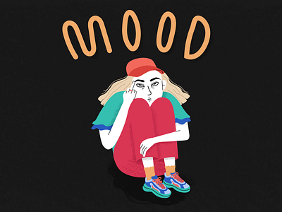 Bad Mood... by Khairuna Maniar on Dribbble