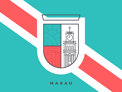 Marau City Badge badge brazil city marau