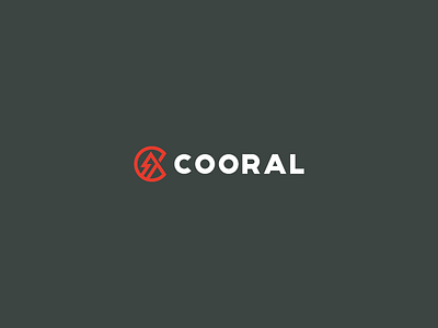 COORAL Logo branding brazil design logo pine pine trees transport typography