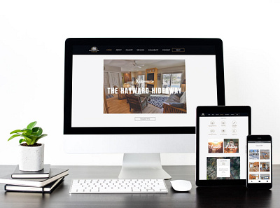 Hayward Hideaway - Website Design design web
