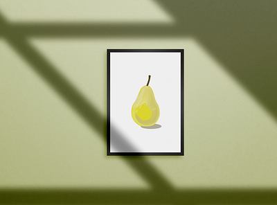 Everyone loves a pear adobe illustrator adobe photoshop graphic design illustration