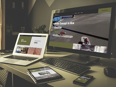 Turk Masonry - Website Design adobe photoshop branding design web web design wix