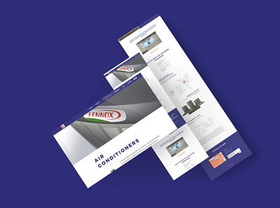 Menne's Heating & Air Conditioning - Website Redesign web web design website wix