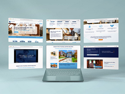 Lima One Financial - Website Redesign adobe xd design web design website wireframes