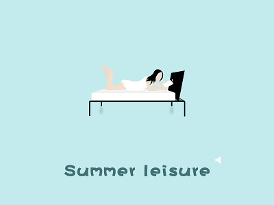 My summer bed book leisure reading sleeping summer