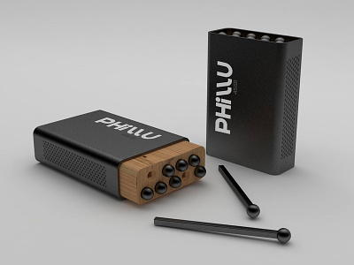 Phillu – matchbox-shaped mobile storage concept matchbox mobile phillu product storage