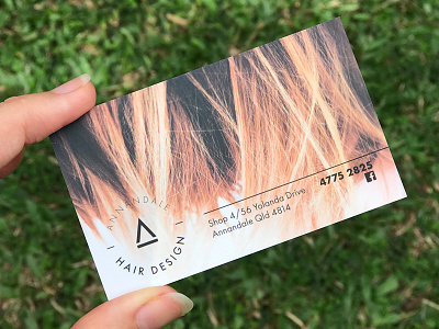 Business Cards Hair Salon businesscards graphicdesign logodesign