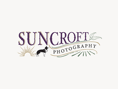 Suncroft Photography | logo branding identity logo logo design