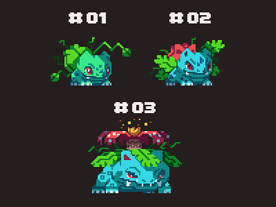 Bulbasaur Evolutions