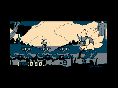 Cuphead Pixel Art Mockup 2d art cuphead pixel