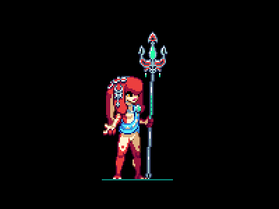 Mipha 2d art design development game pixel pixelart