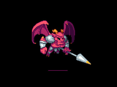 Paladin Dragonkin 2d art pixel pixelart