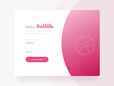 My First Dribbble Shot debut first shot