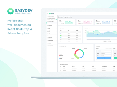 EasyDev Admin Template admin app dashboard web