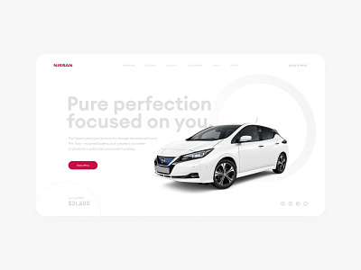 Nissan Leaf promo page 🌿