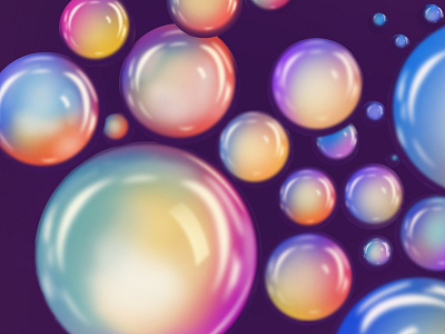 Soap bubbles art bubbles design illustration mood soap