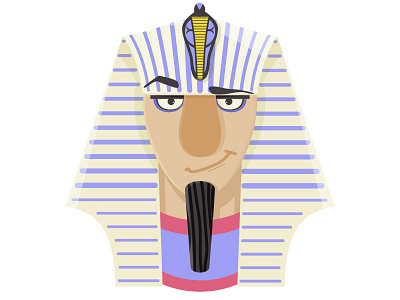 Pharaoh ancient egypt art character illustration pharaoh