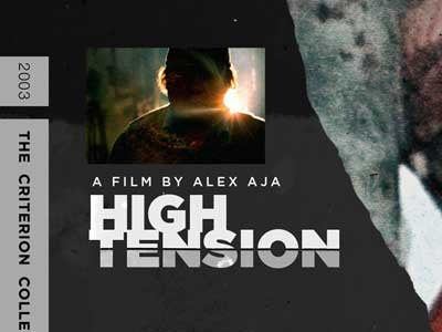 Alex Aja's High Tension Criterion Design art criterion design fake criterions film horror midnight marauder print movie