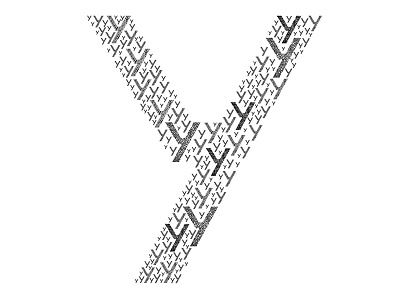 Y2 font recursive schrift test typografie typography y