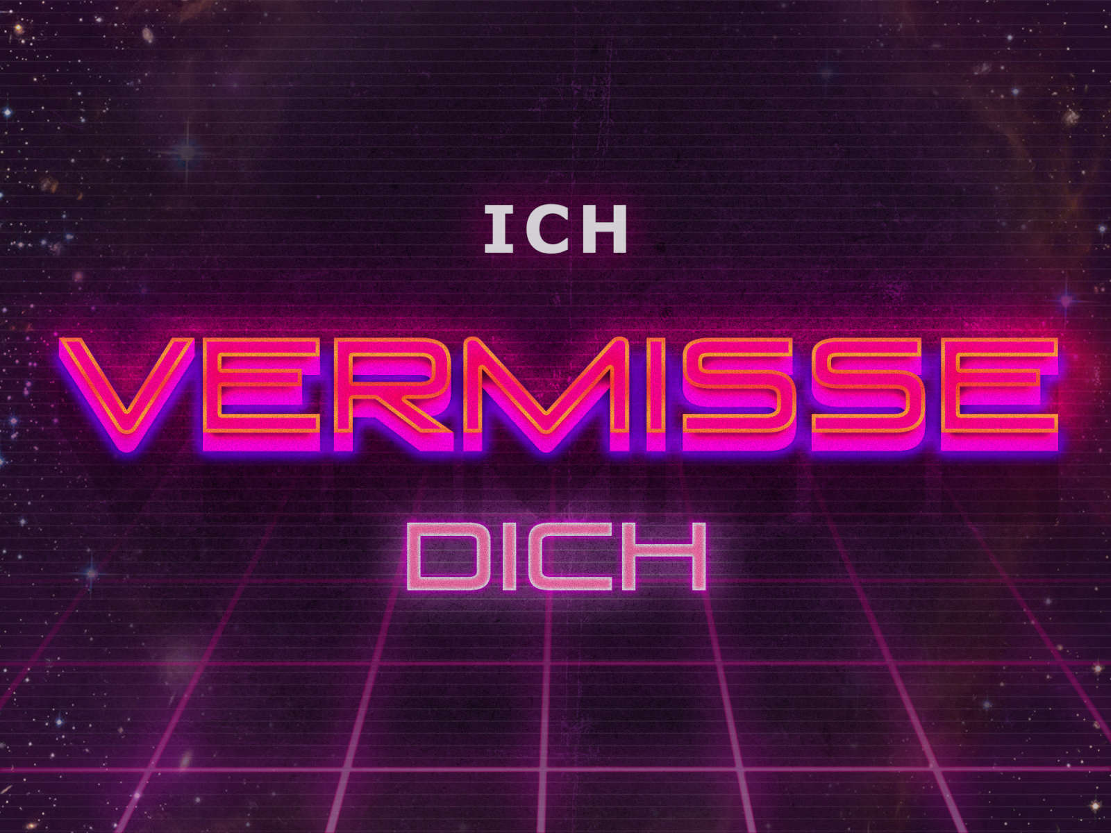 Ich Vermisse Dich By Irina On Dribbble